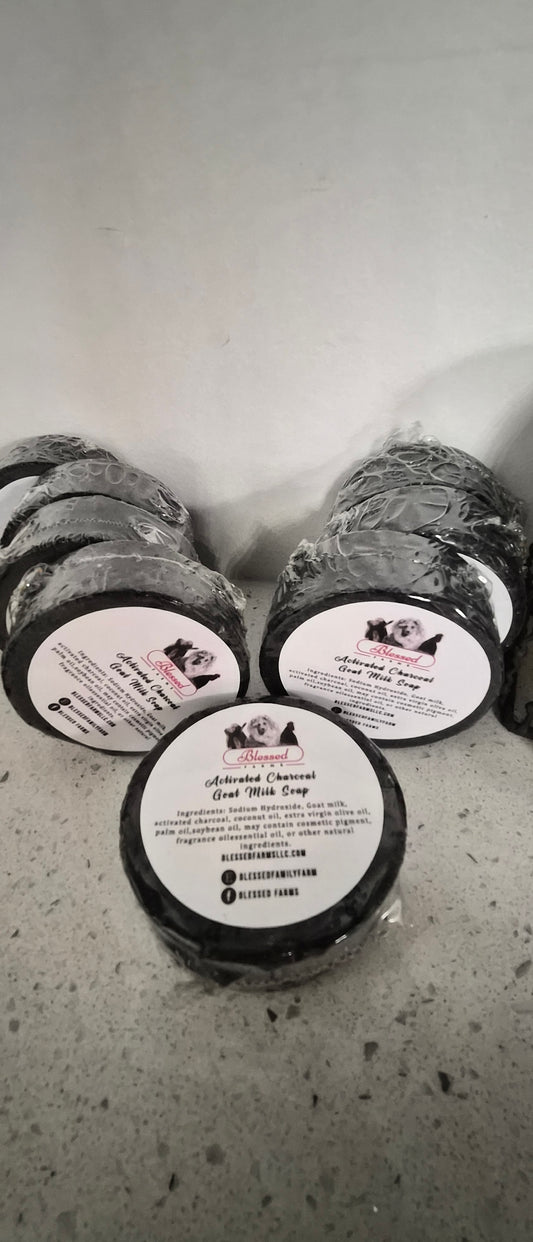 Activated Charcoal Goat Milk Soap