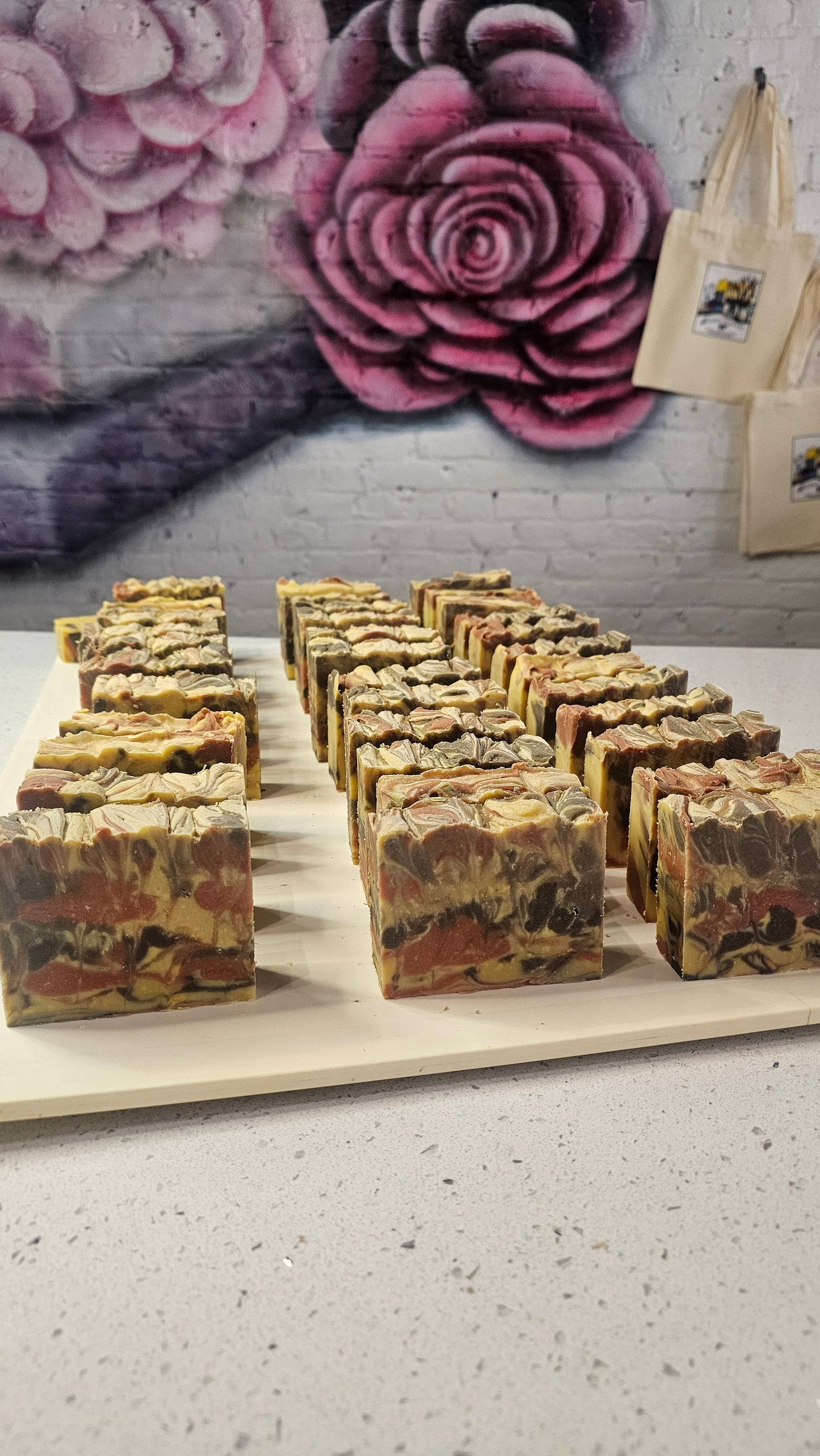 Mahogany and Teakwood Goat Milk Soap