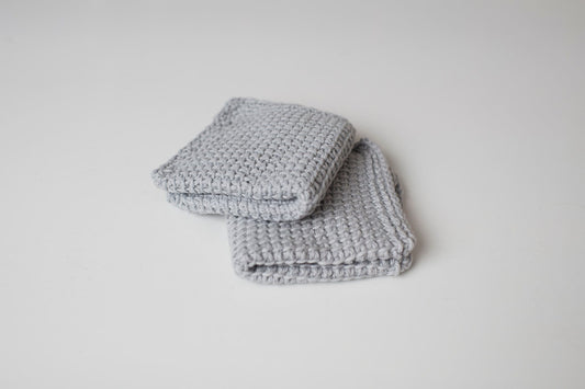 Luxury Cotton Handmade Washcloths (many colors available)
