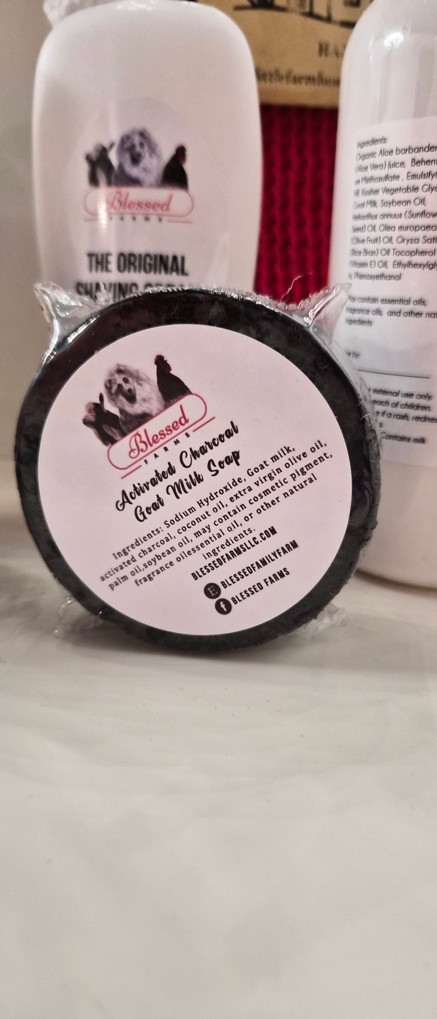 Activated Charcoal Goat Milk Soap