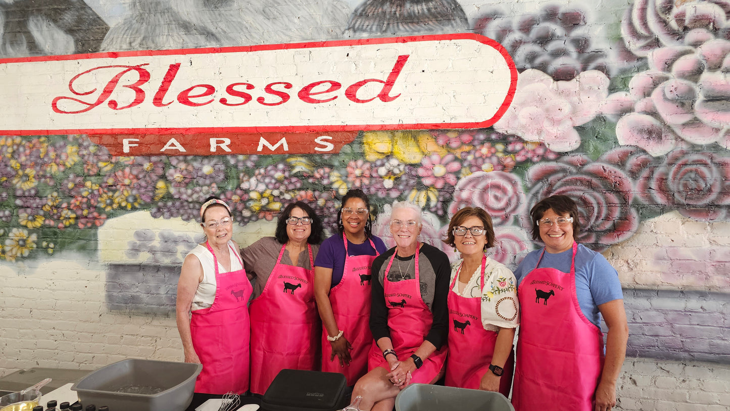 August 7th Goat Milk Soap Making Class- 5pm