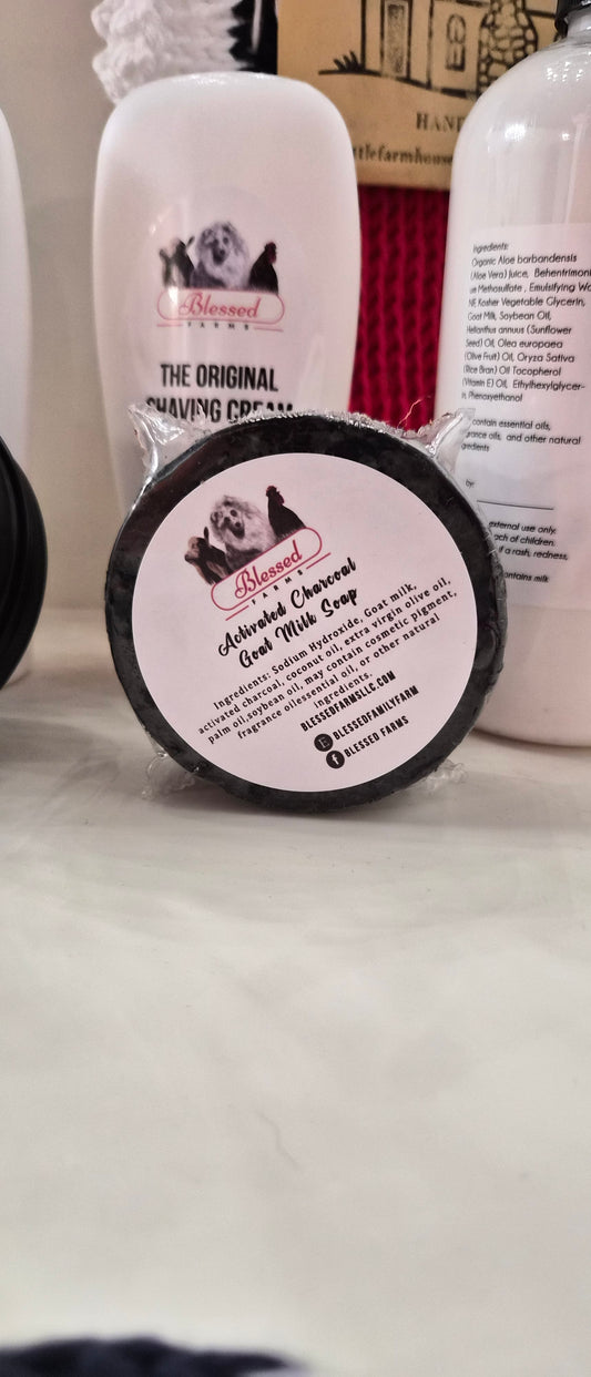 Activated Charcoal Goat Milk Soap