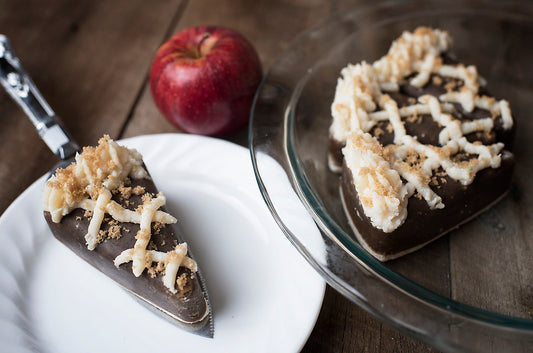 Slice of Goat Milk Apple Pie Soap