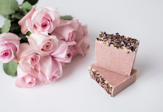 Rose Goat Milk Soap, Bath Bombs, Sets