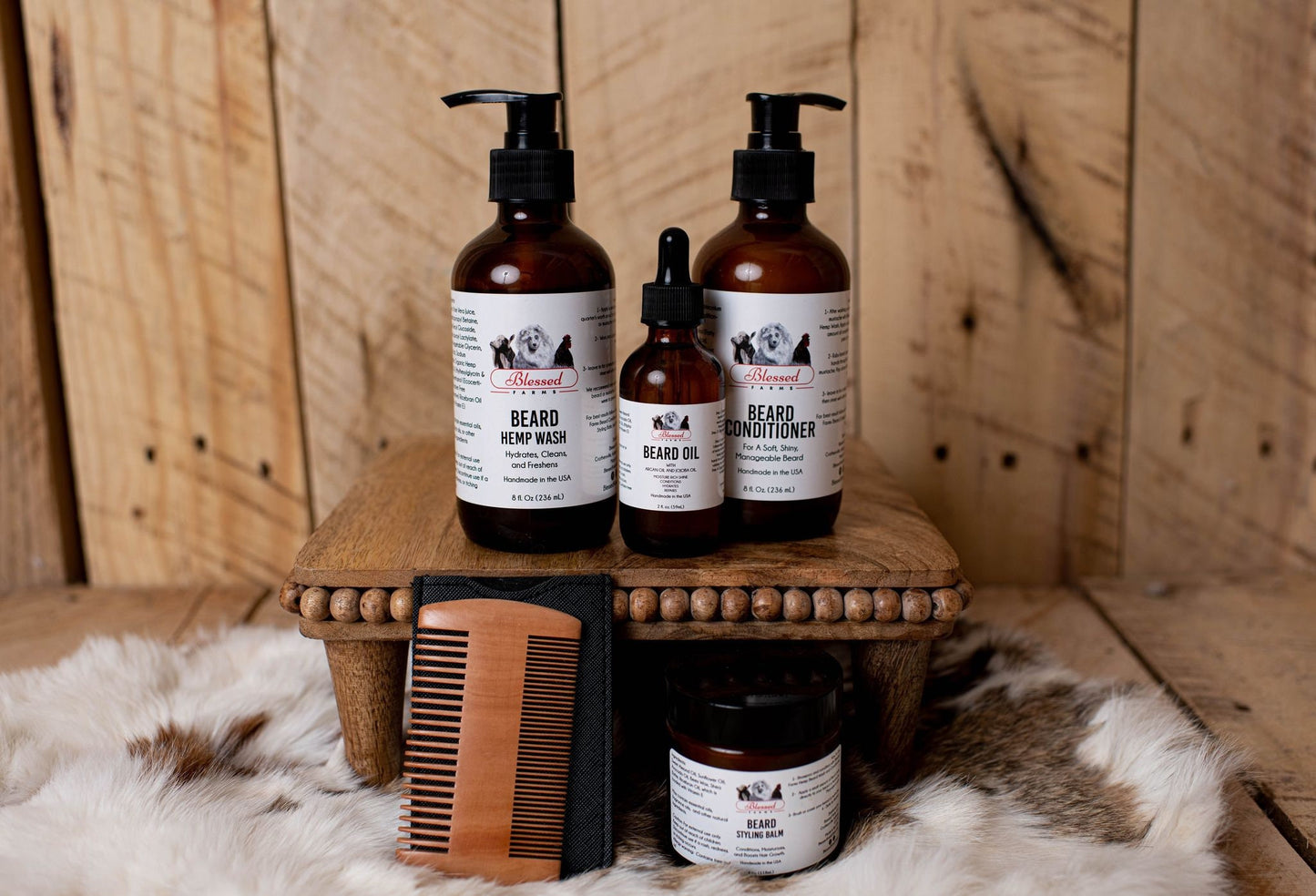 All Natural Beard Care Set